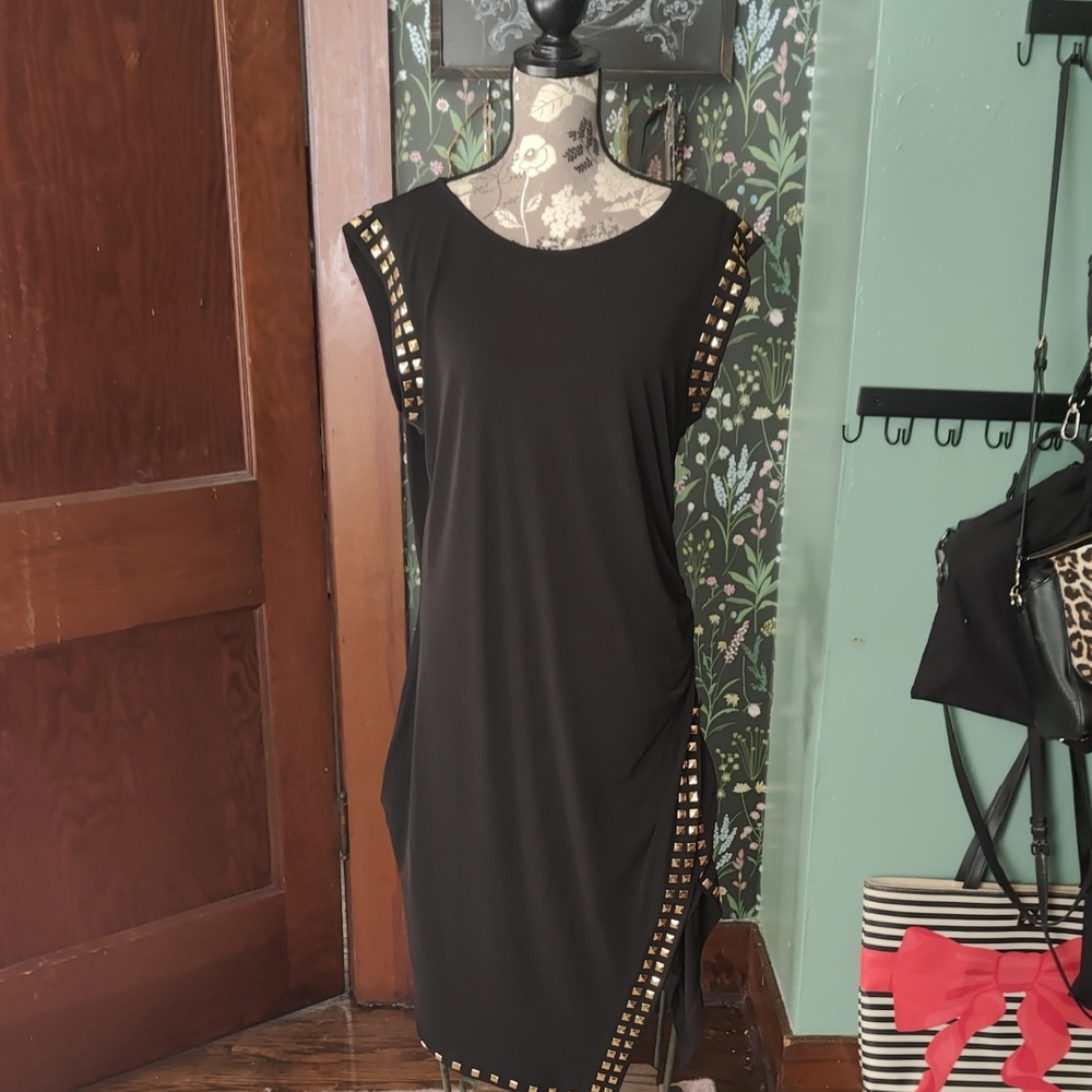 Michael Kors Black Studded Dress